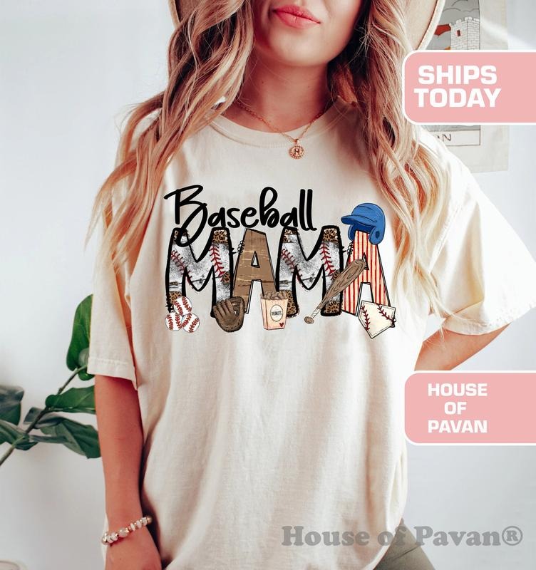 Baseball Mama T-Shirt, Baseball Mom Shirt, Sports Mom Shirt, Mothers Day Gift Hoodie, Sweatshirt | HypeCrazeTee.com
