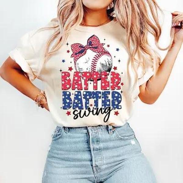 Baseball Mom Batter TShirt, Unisex cotton Tshirt for Mom, Happy Mother day Hoodie, Sweatshirt | HypeCrazeTee.com