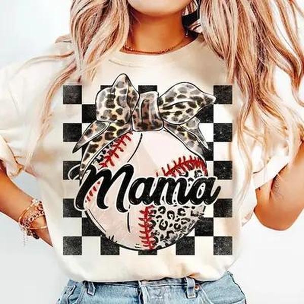 Baseball Mom TShirt, Unisex cotton Tshirt for Mom, Happy Mother day Hoodie, Sweatshirt | HypeCrazeTee.com