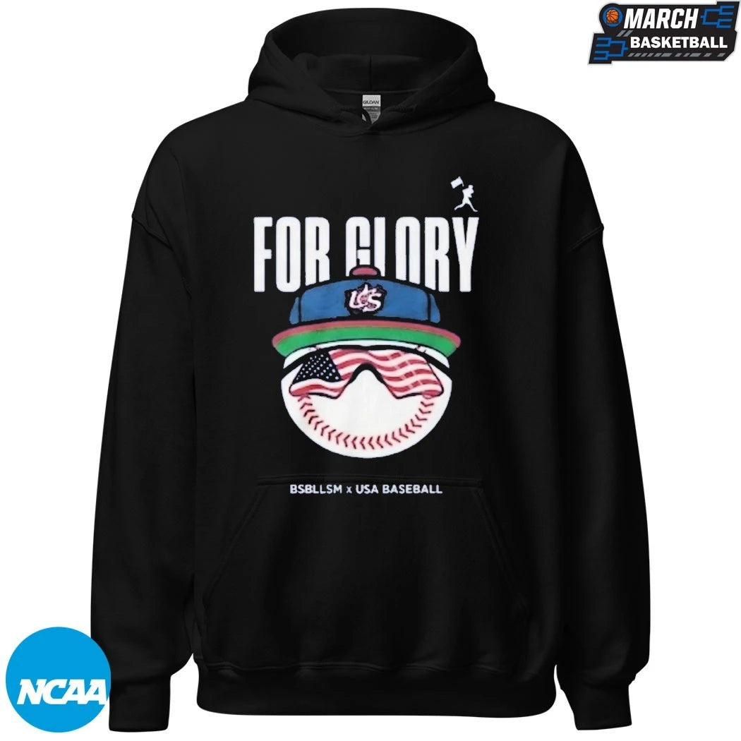 Baseballism x USA Baseball For Glory T-shirts