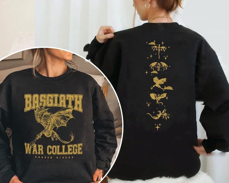 Basgiath War College Shirt Basgiath War College Fourth Wing T-Shirts, Hoodie, Sweatshirt