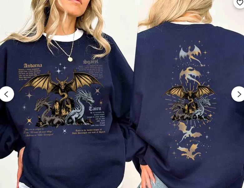 Basgiath War College Shirt, Dragon Rider, Fourth Wing Shirt, Fantasy Bookish Hoodie, Sweatshirt | HypeCrazeTee.com
