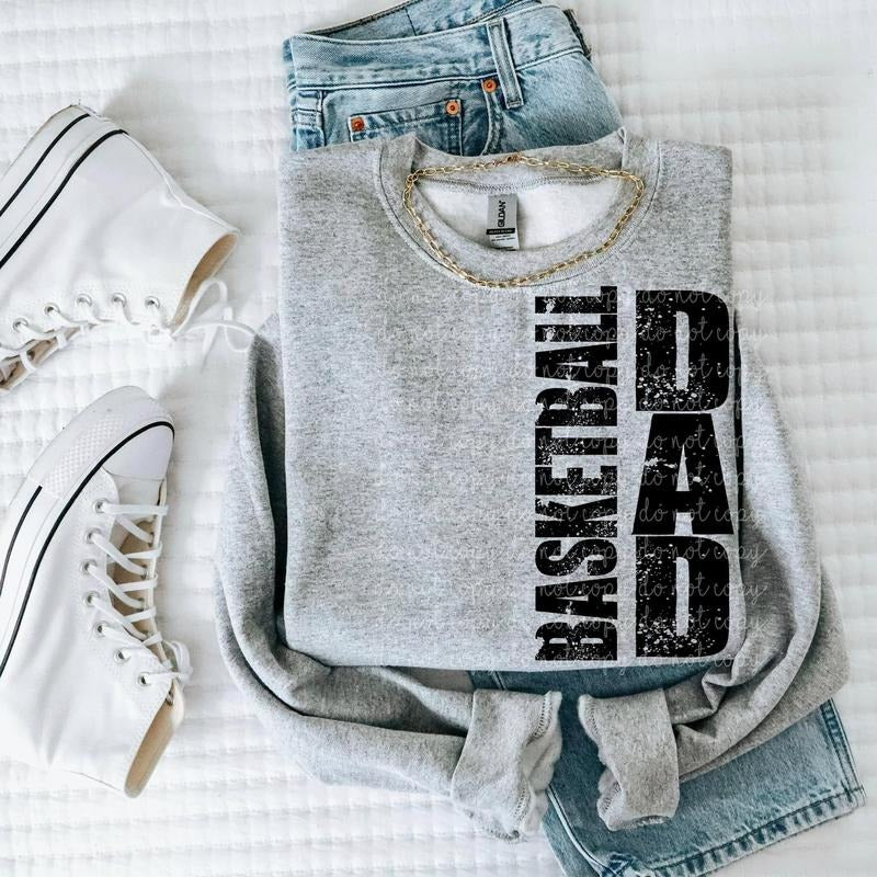 Basketball Dad DTF Transfers - THIS IS NOT A SHIRT Hoodie, Sweatshirt | HypeCrazeTee.com