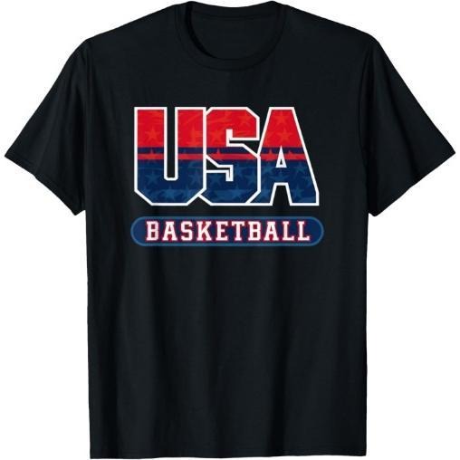 Basketball USA Flag Patriotic Sports Lover American B Ball T-Shirt Made in USA Hoodie, Sweatshirt | HypeCrazeTee.com