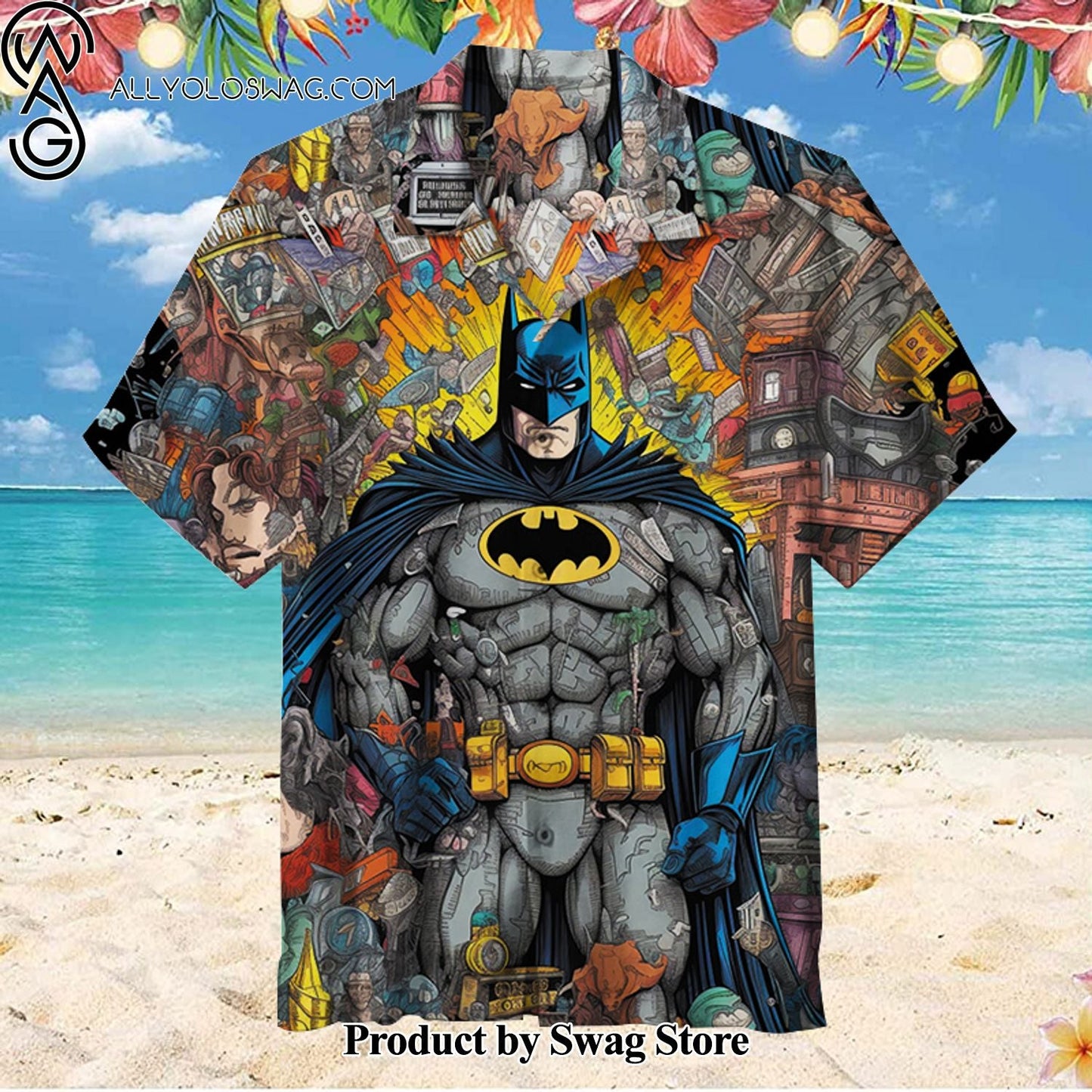 Batman Authentic Classic Aloha Hawaiian Shirt