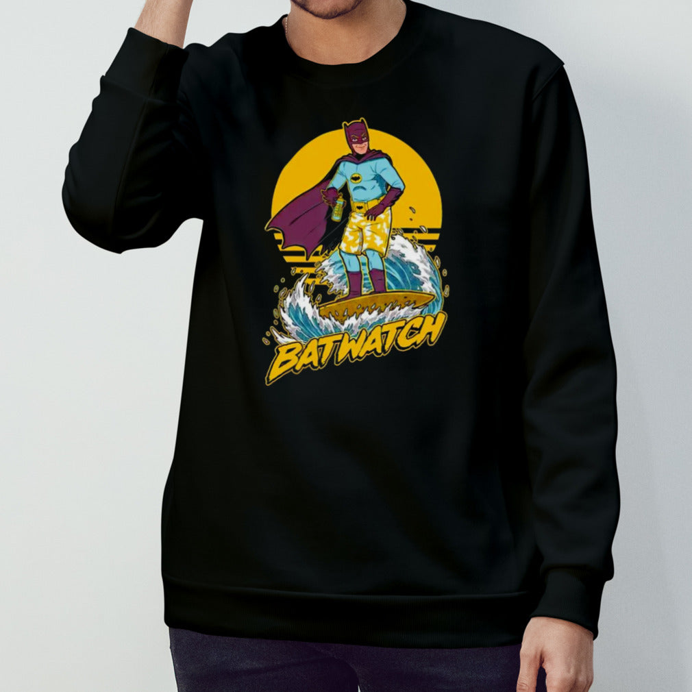 Batman surfing Batwatch beach summer shirt