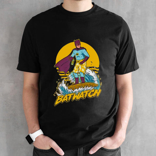 Batman surfing Batwatch beach summer shirt
