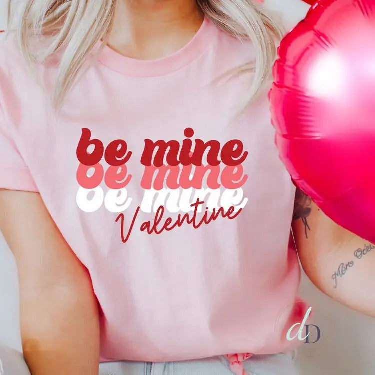 Be Mine Valentine, Valentine's Day shirt, Retro t-shirt Hoodie, Sweatshirt | HypeCrazeTee.com