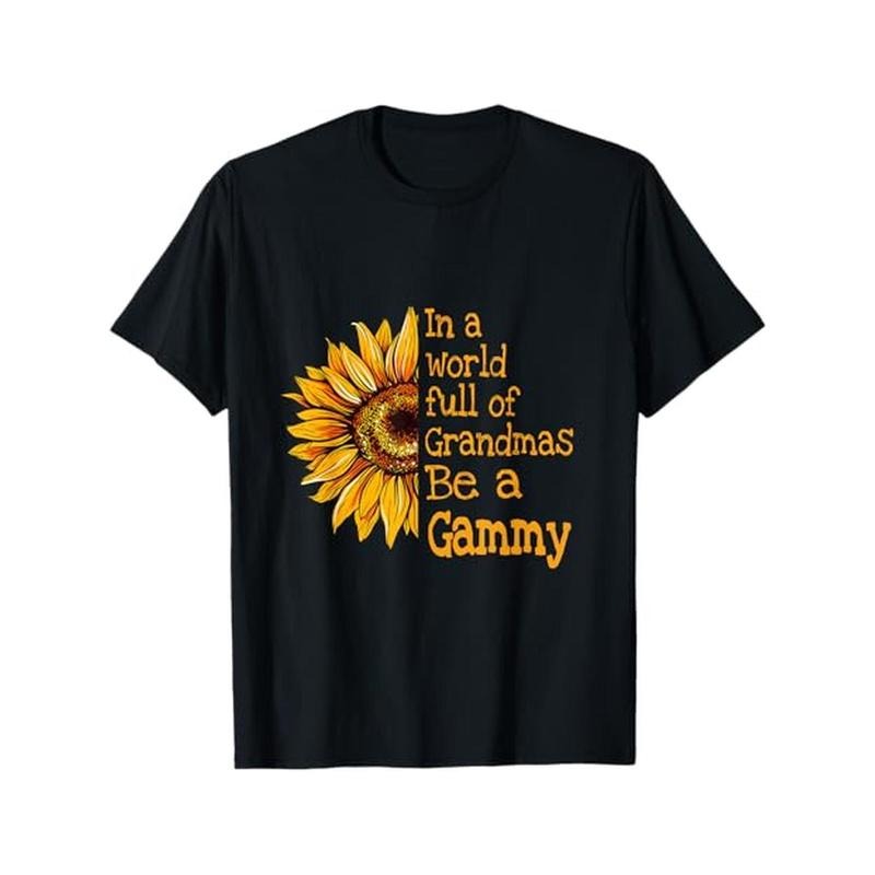 Be a Gammy" Special Grandma Cotton T-Shirt - Perfect Gift for Men & Women, Casual Crew Neck, Short Sleeve, Machine Washable