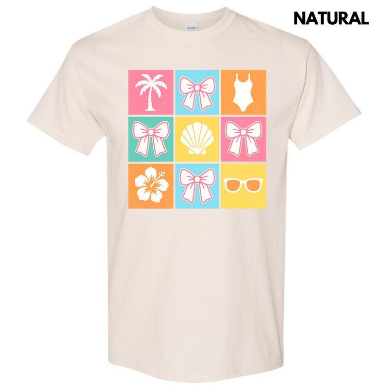 Beachy Bliss Collage Gildan Short Sleeve T-Shirt 'NLB' Hoodie, Sweatshirt | HypeCrazeTee.com