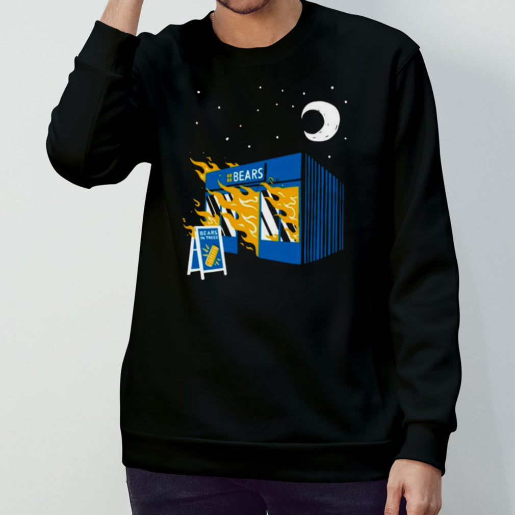 Bears Bakery On Fire T-shirt