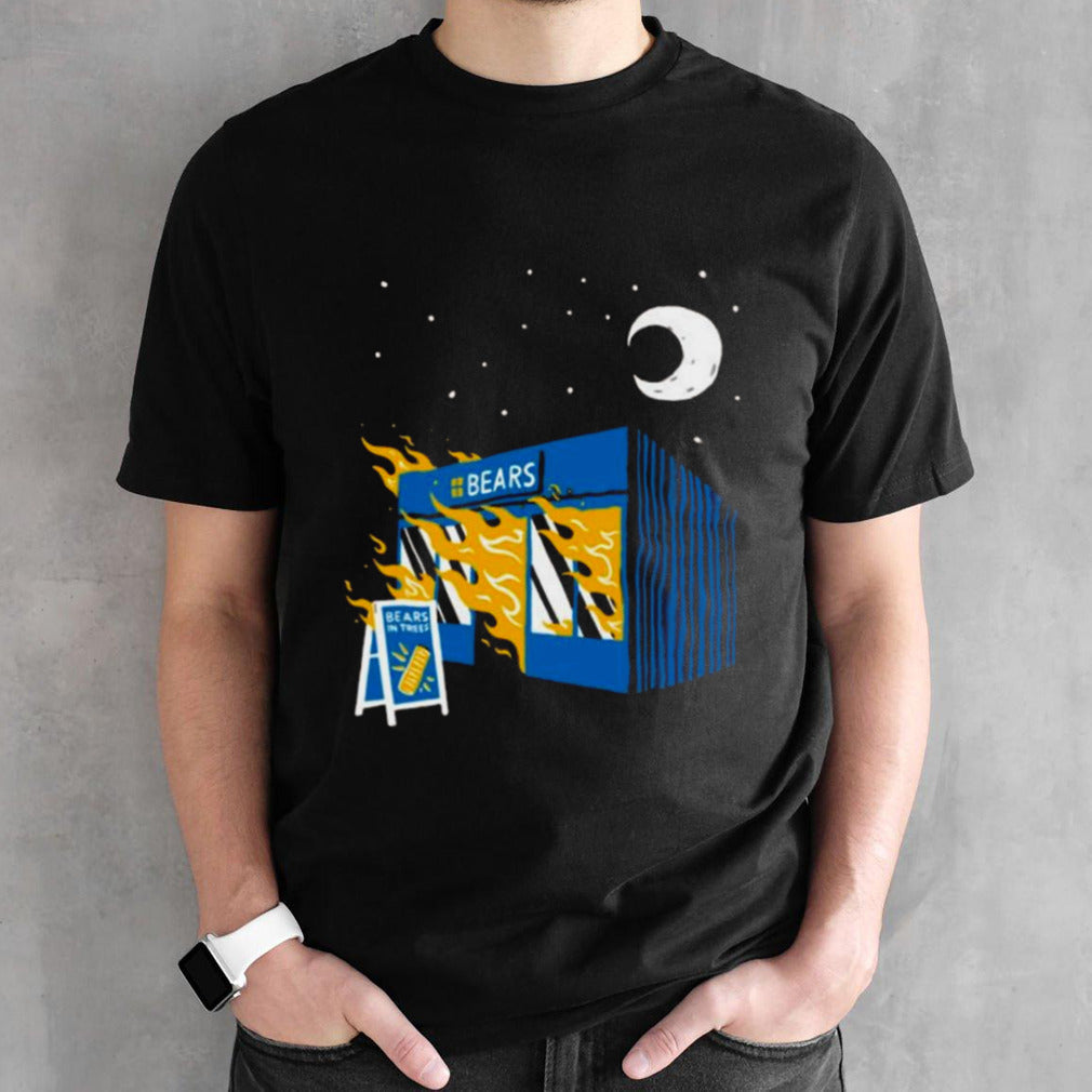 Bears Bakery On Fire T-shirt