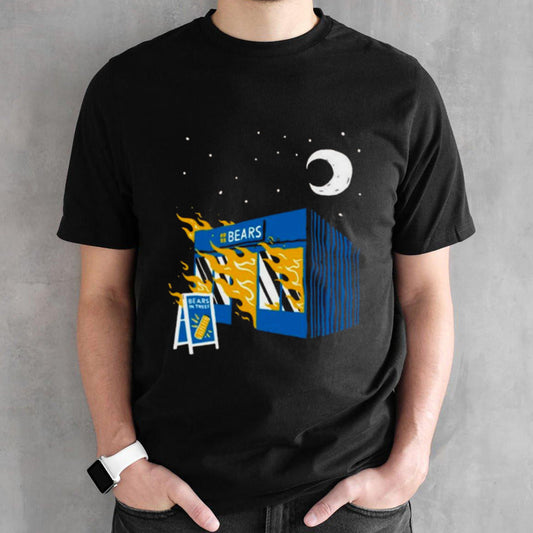 Bears Bakery On Fire T-shirt