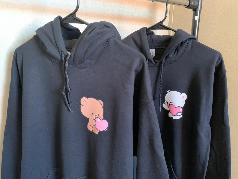 Bears Inspired | Matching  Couple Hoodies | Hoodies Included | Matching Bears  Couple Matching Clothes Hoodie and...