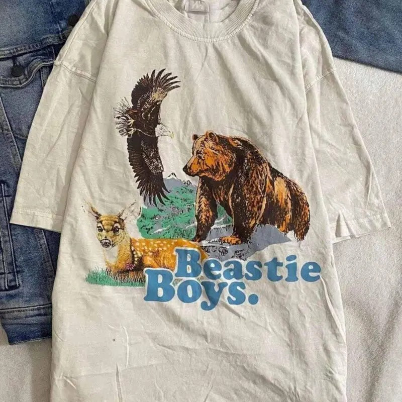 Beastie Boys Street Animals Song T Shirt Classic White Unisex S-5xl6157 Hoodie, Sweatshirt | HypeCrazeTee.com