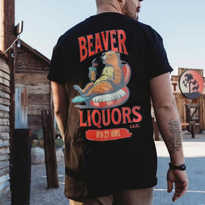 Beaver Liquors Printed T-Shirts, Hoodie, Sweatshirt