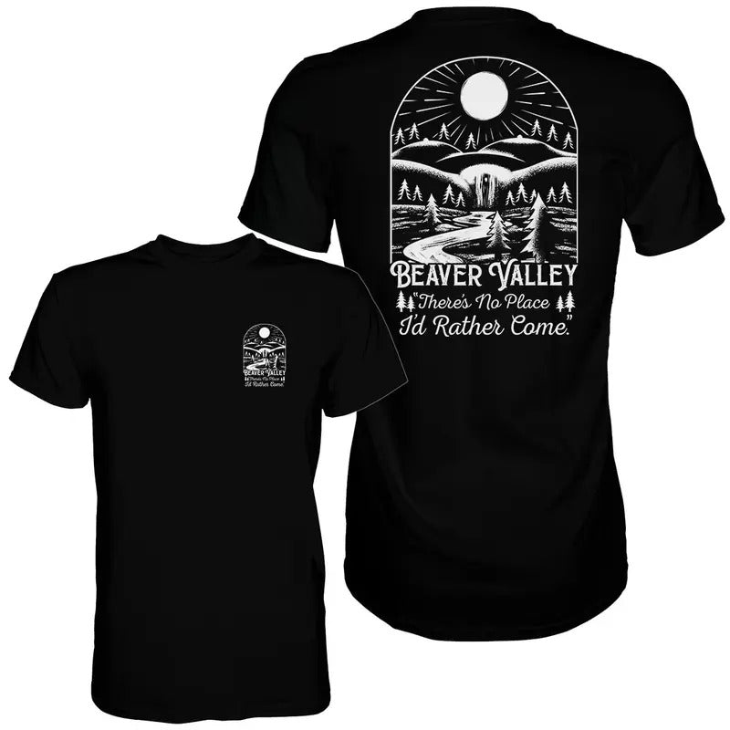 Beaver Valley Tee - Unisex Ultra T-Shirt - Made in USA - 100% Cotton Hoodie, Sweatshirt | HypeCrazeTee.com