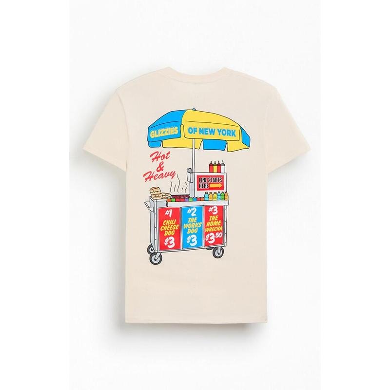 Because Weekend Men's Hot And Heavy Glizzies NY T-Shirt - Multicolor Hoodie, Sweatshirt | HypeCrazeTee.com