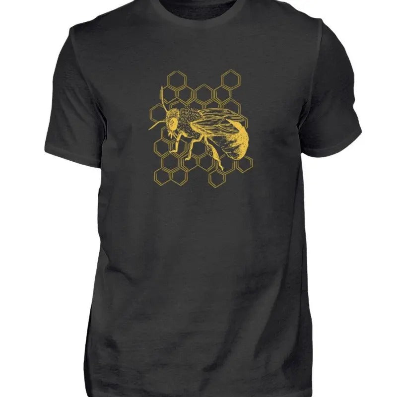 Bee men's t-shirt animal motif honey nature graphic shirt man environmental print t-shirt birthday gift idea Hoodie,...