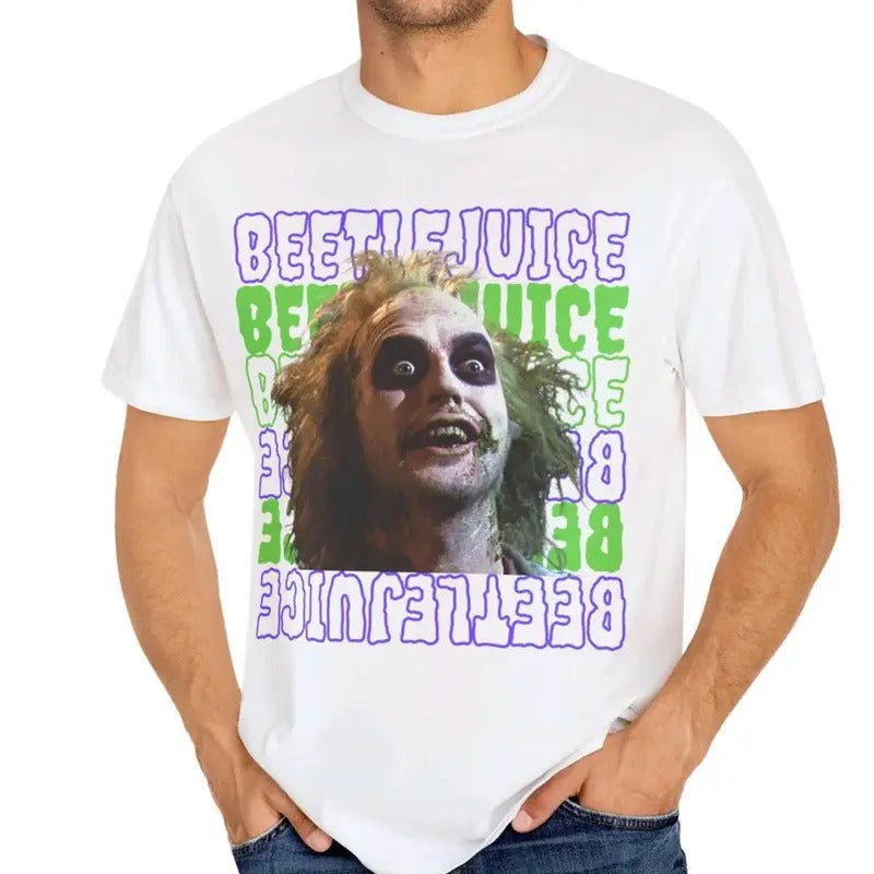 Beetlejuice Shirt, Halloween Shirt, Spooky Season Shirt, Horror Movie Shirt, Vintage Horror, Cute Halloween Shirt, Ghost...