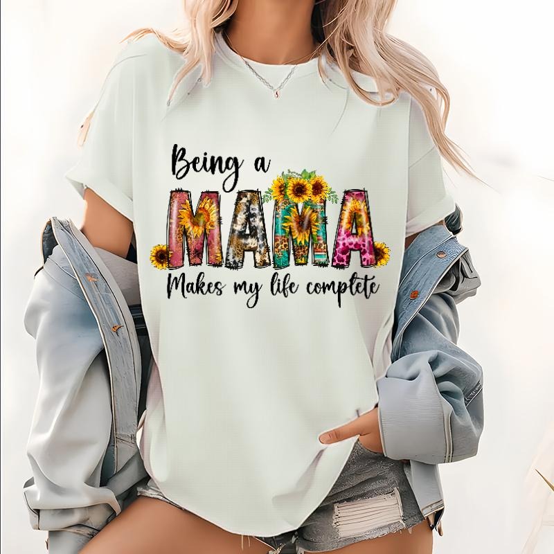 Being a Mama Makes My Life Complete Shirt, Unisex Jersey Short Sleeve Tee, Mother's Day Gift, Comfortable & Stylish Mom...
