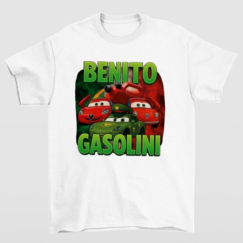 Benito Gasolini Cartoon Parody T Shirt Unique Gift Idea for Movie Lovers Hoodie, Sweatshirt | HypeCrazeTee.com