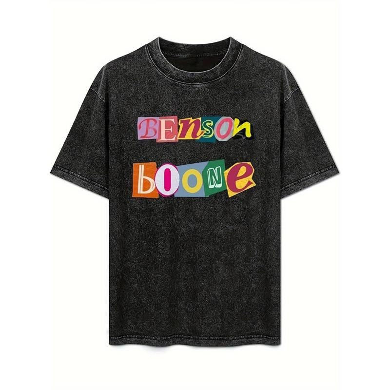 Benson Boone Unisex Vintage Washed Cotton T-Shirt