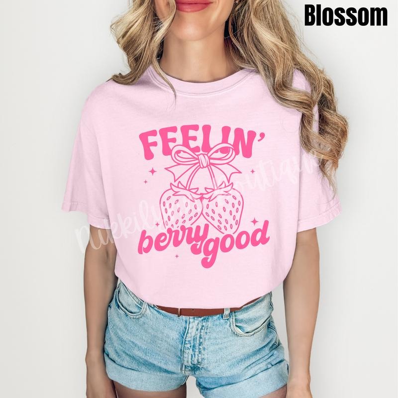 Berry Good Feelin Comfort Colors T-Shirt 'NLB' Hoodie, Sweatshirt | HypeCrazeTee.com