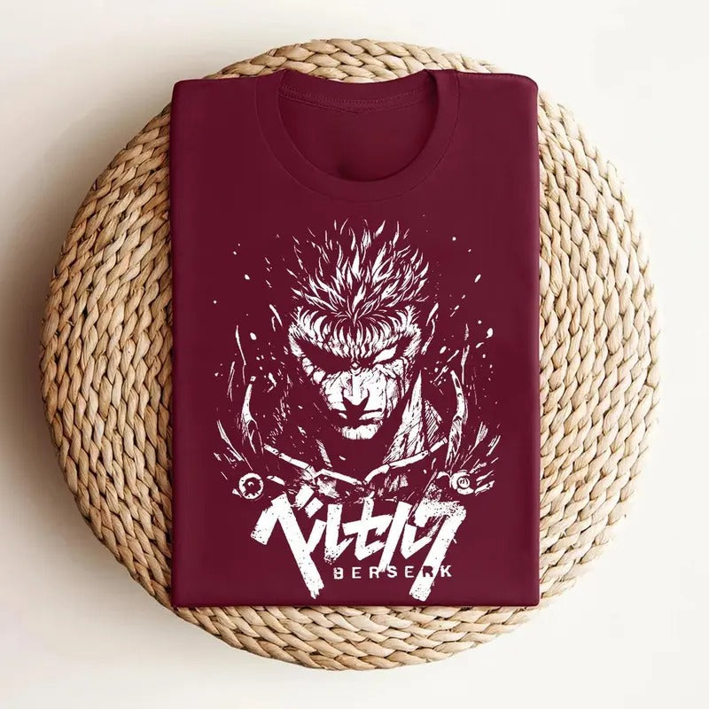 Berserk Shirt, Anime Shirt, Gift For Him, Mens Clothing, Anime Sweatshirt, Anime Shirt Man, Unisex Shirt, Manga Shirt,...