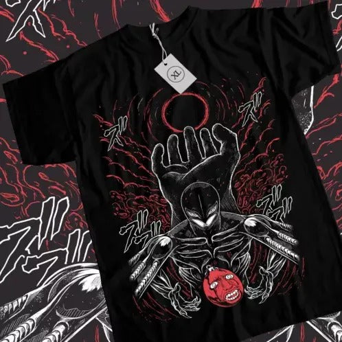 Berserk T-shirt Manga Guts Berserker Armour Horror Anime Black T-Shirt ALL SIZES Hoodie, Sweatshirt | HypeCrazeTee.com
