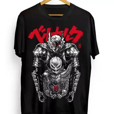 Berserk T-shirt Manga Strip Guts Berserker Armour Anime shirt T-Shirt ALL SIZES Hoodie, Sweatshirt | HypeCrazeTee.com