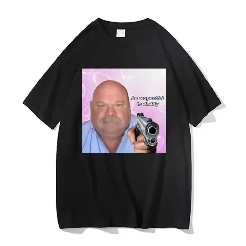 Bertram Be Respectful To Daddy Tshirt Funny Men Women T-shirts Meme Graphic Tees Hoodie, Sweatshirt | HypeCrazeTee.com