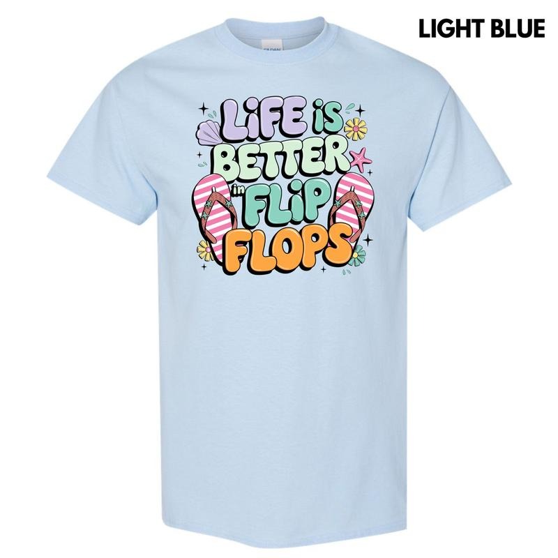 Better In Flip Flops Gildan Short Sleeve T-Shirt 'NLB' Hoodie, Sweatshirt | HypeCrazeTee.com