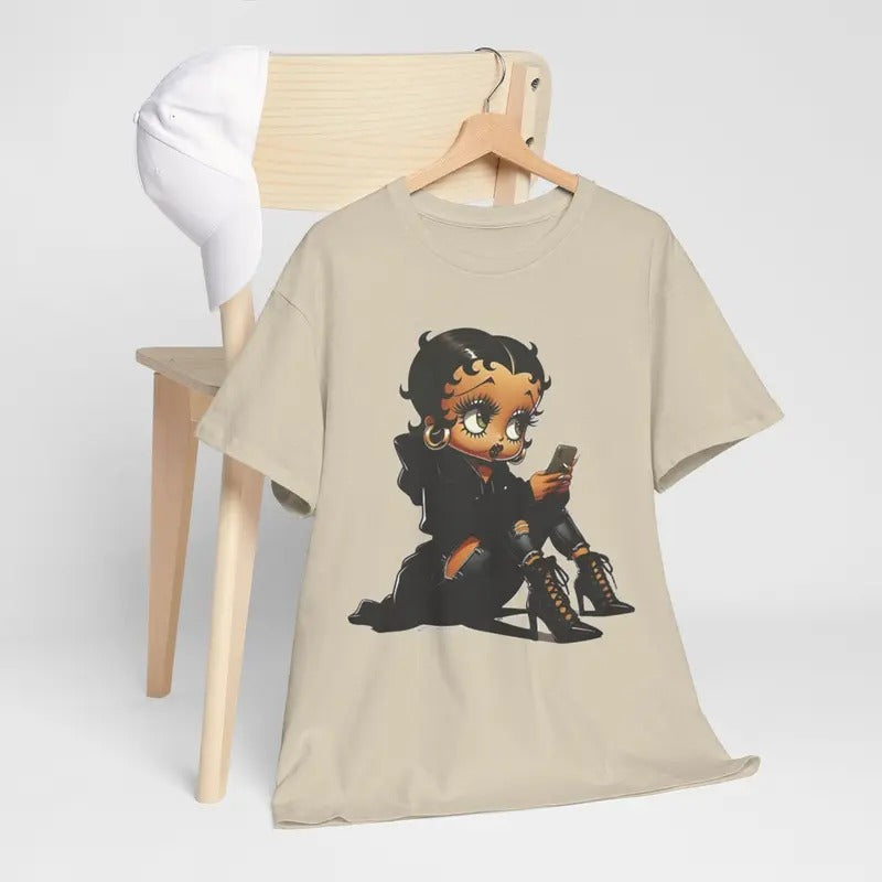 Betty B0op Shirt, Betty B0op Boop, Black Girl Magic Shirt, Melanin Shirt, Mother's Day Shirt, Betty Boop Diva, Black...