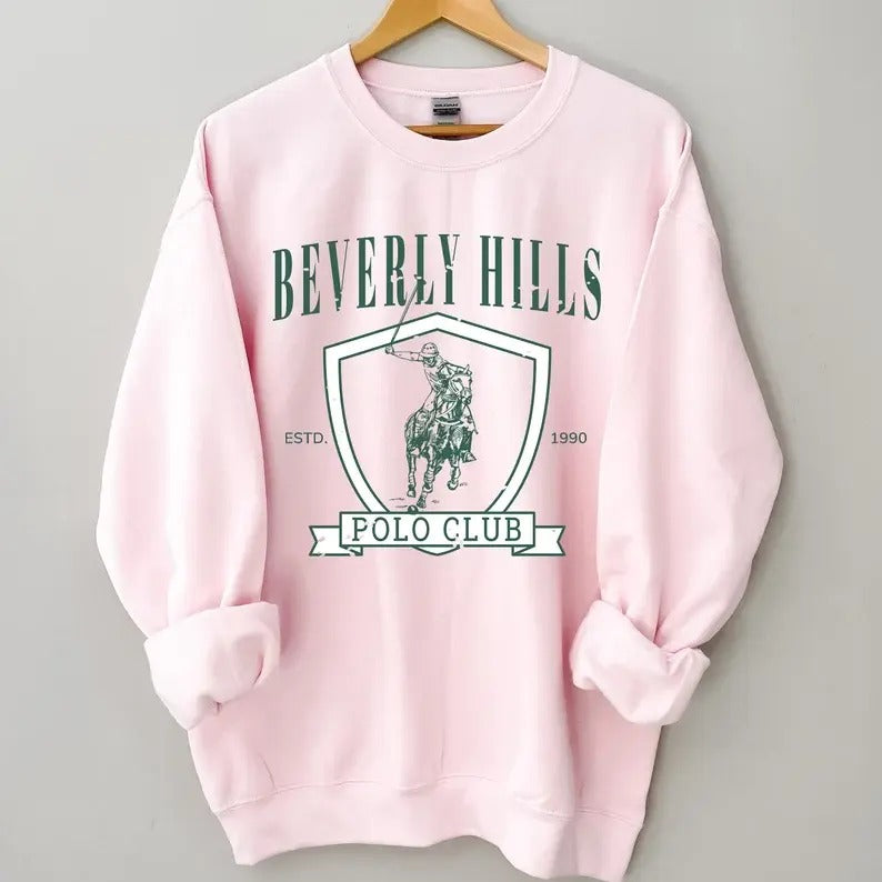 Beverly Hills Polo Club Vintage Sweatshirt T-Shirts, Hoodie | HypeCrazeTee.com