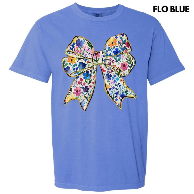 Big Bouquet Bow Comfort Colors T-Shirt 'NLB' Hoodie, Sweatshirt | HypeCrazeTee.com
