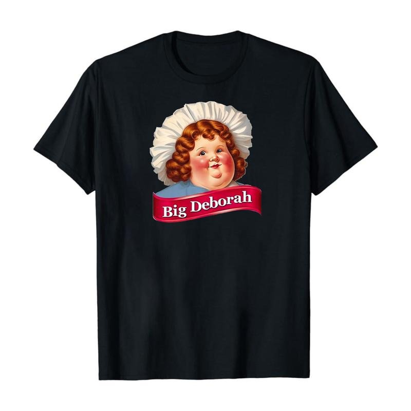 Big Deborah T-Shirt, Full Color, For Men, For Women Hoodie, Sweatshirt | HypeCrazeTee.com