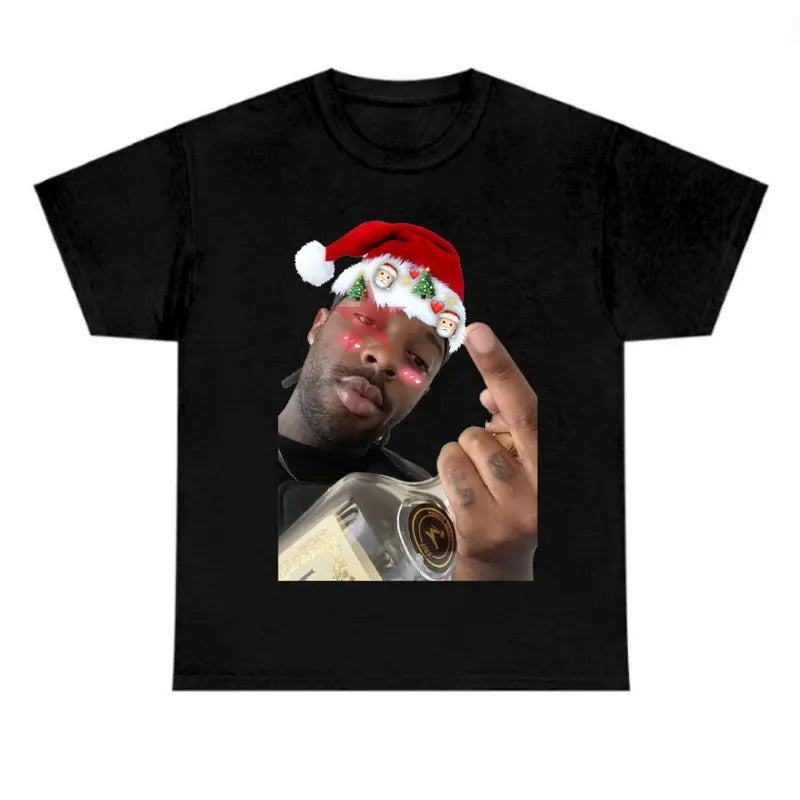 Big Face Brentt Red Star Christmas Faiyazz Shirt Classic Cotton Hoodie, Sweatshirt | HypeCrazeTee.com