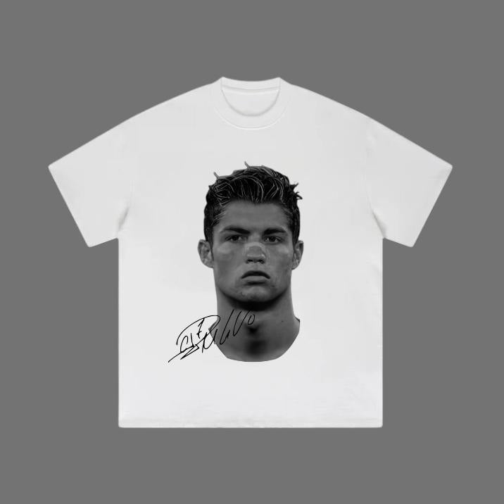 Big Head Ronaldo T-Shirt, Ronaldo Vintage Tee, Unisex Soccer Shirt, Sweatshirt, Graphic Tees, Menswear Womenswear...