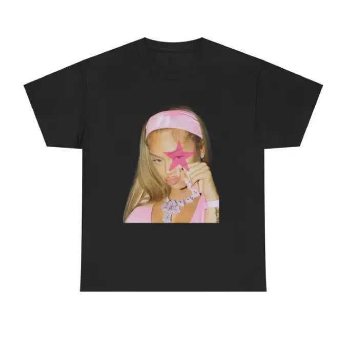 Big Latto Graphic Black T-shirt for Men - Classic Cotton Tee Hoodie, Sweatshirt | HypeCrazeTee.com