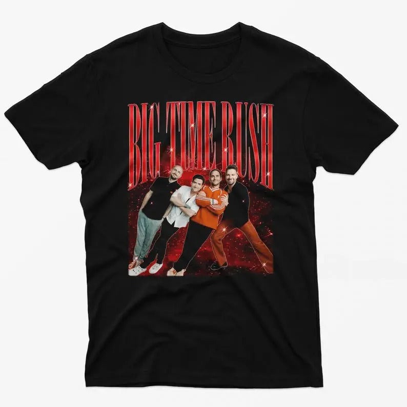 Big Time Rush 2025 Tour Graphic T-Shirt for Fans Hoodie, Sweatshirt | HypeCrazeTee.com