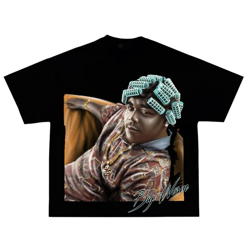 Big Worm Rap Tee: Concert-Inspired Hip Hop Shirt, Perfect for Fans Hoodie, Sweatshirt | HypeCrazeTee.com