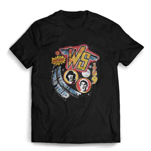 Bill And Ted 1989 Most Excellent World Tour Space Mens T-Shirt
