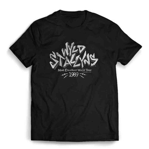 Bill And Ted Wyld Stallyns Most Excellent World Tour Mens T-Shirt