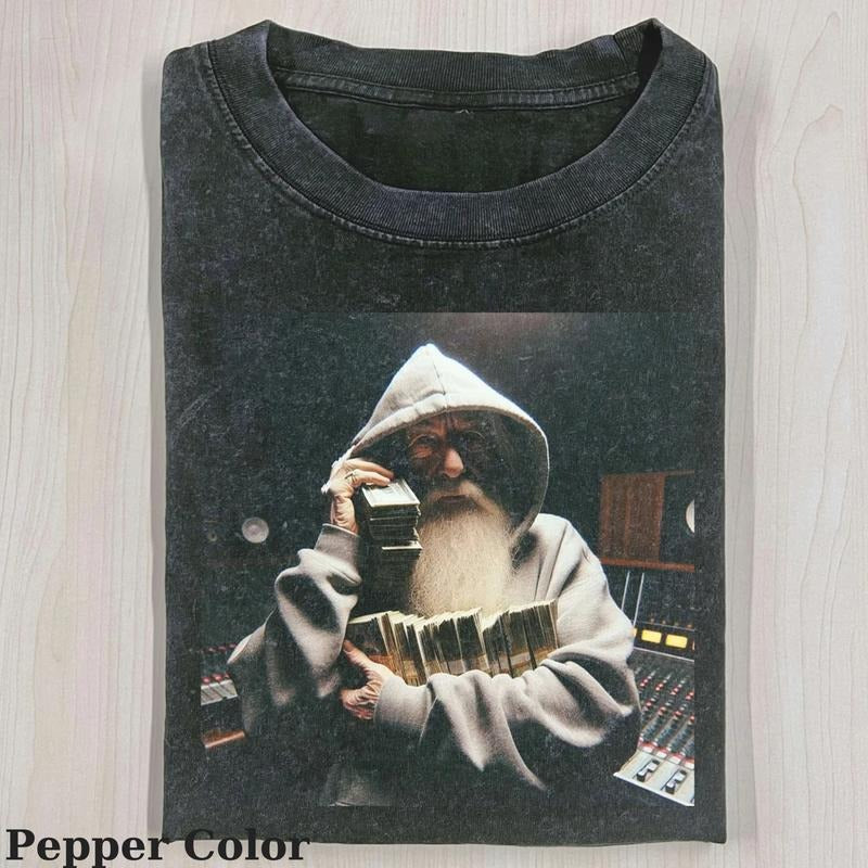 Billionaire Galdalf Cotton T-shirt, The Lord Of The Rings T-shirt, Movie Gifts For Men's Women's, Top Menswear Streetwear...
