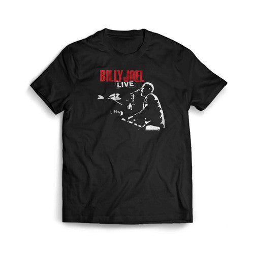 Billy Joel 81 Tour Mens T-Shirt Tee