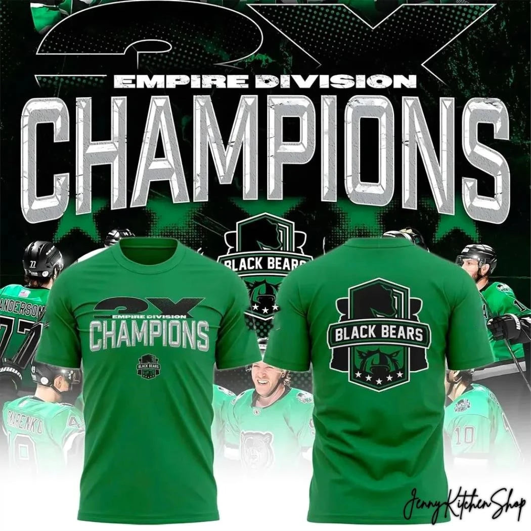 Binghamton Black Bears 2026 Empire Division Champions Shirt