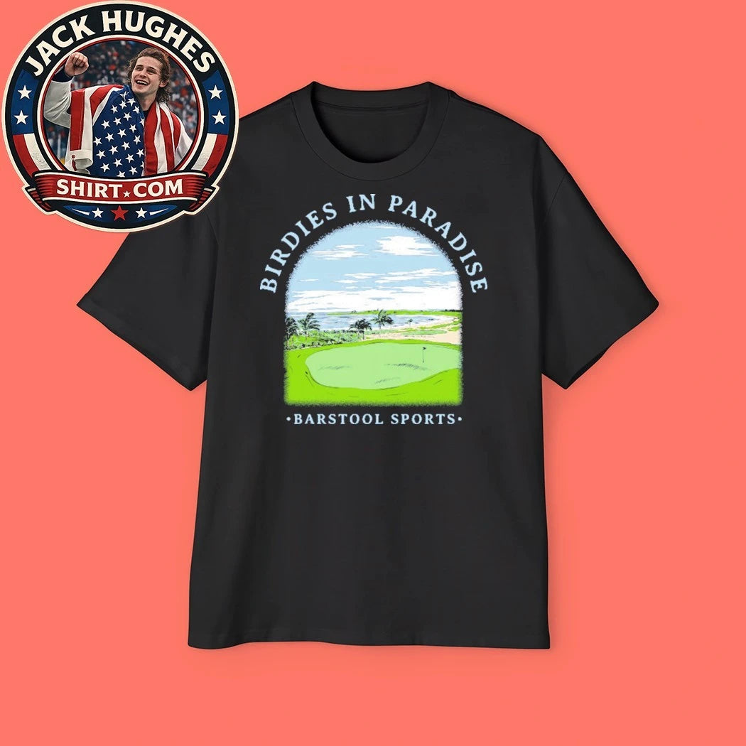 Birdies In Paradise Barstool Sports Pocket Shirt