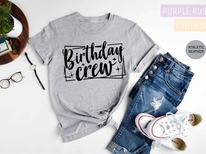 Crew Squad My Party Shirts Funny T-Shirts, Hoodie, Sweatshirt