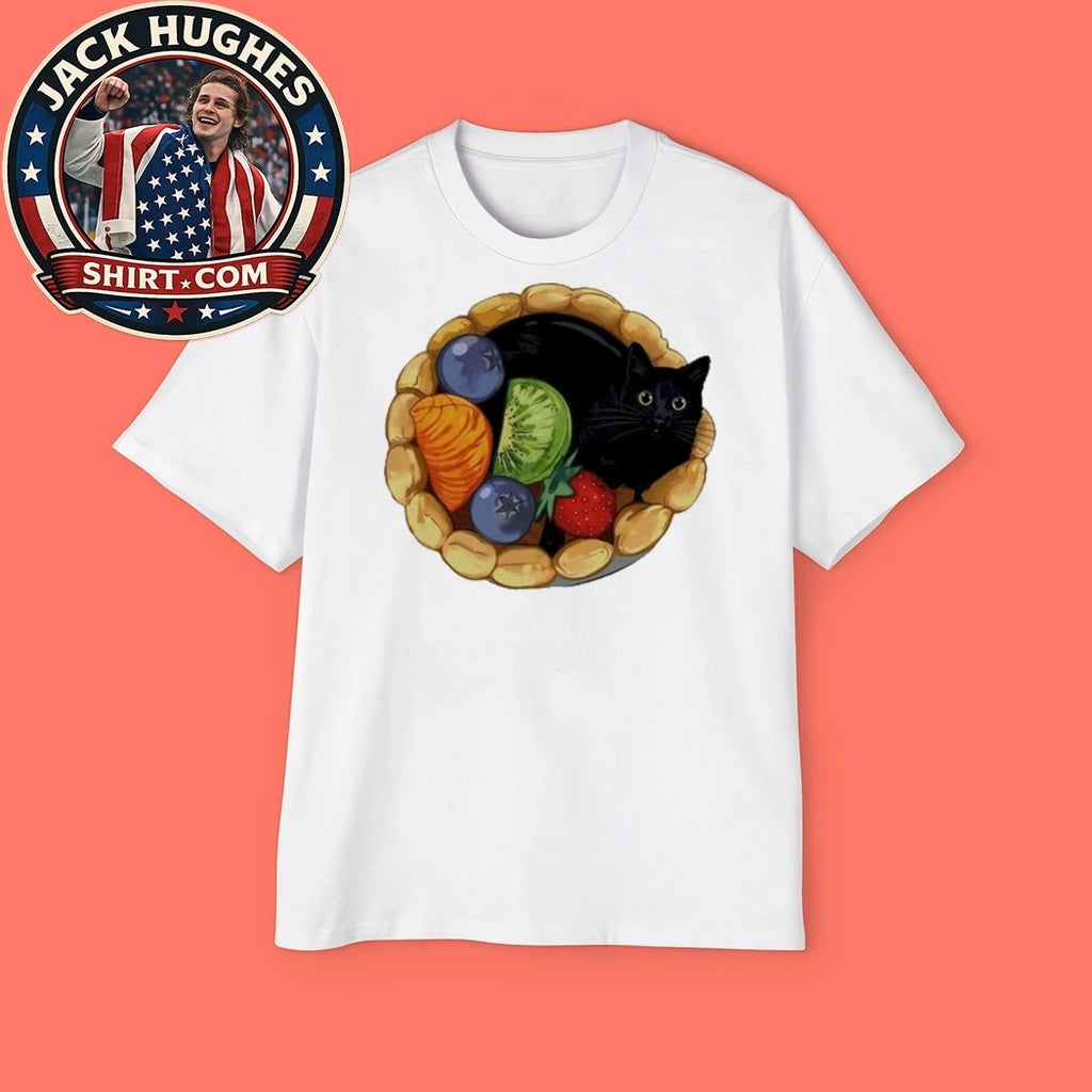 Black Cat Dessert Women Shirt